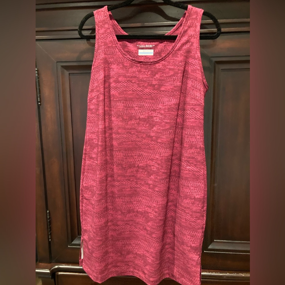 Columbia Omni Shield Red Sleeveless Dress